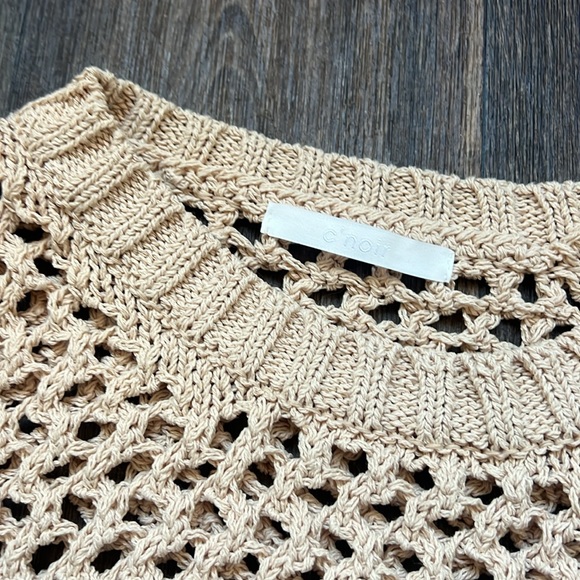 C’Noir Crochet Sweater Cover Up - Picture 2 of 4